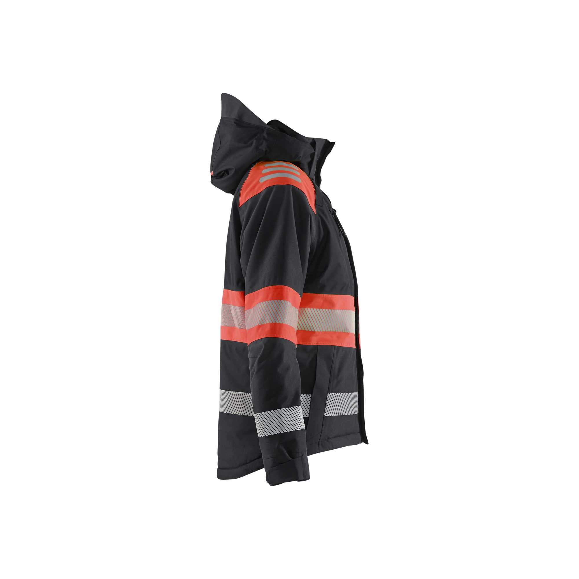 BLAKLADER 44701977 Women’s Hi Vis Winter Jacket Hi Vis Reflective Work Jacket WOMEN - Waterproof